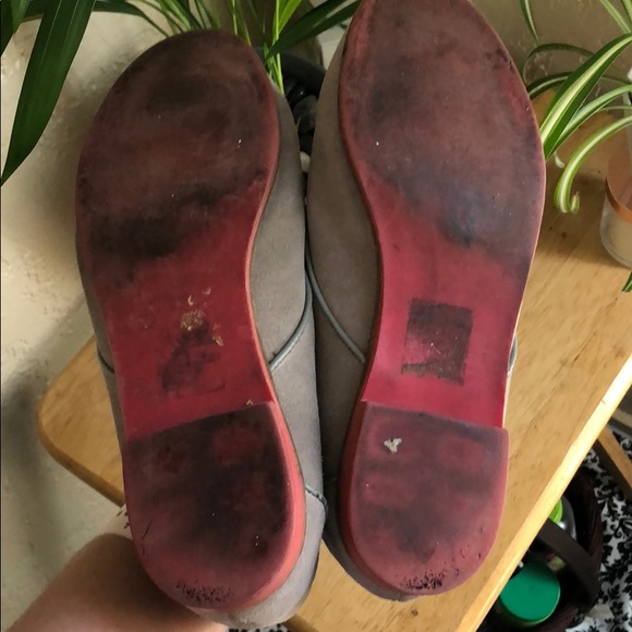 🏖Pre owned used DV Nordstrom nude suede flats - Picture 7 of 8
